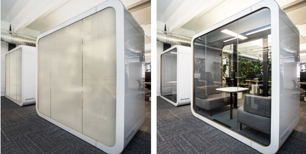 Switchable Smart Glass Triple Pane Picture Window